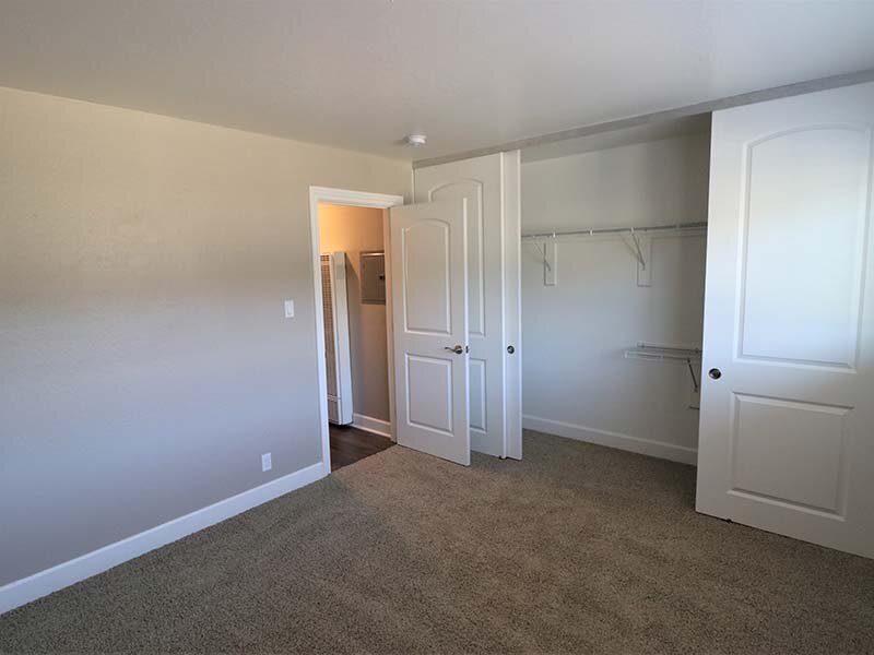 Carpeted Bedroom | Fremont Arms