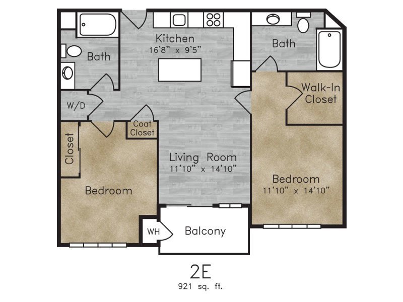 BOULDER FALLS Floorplan at Boulder View