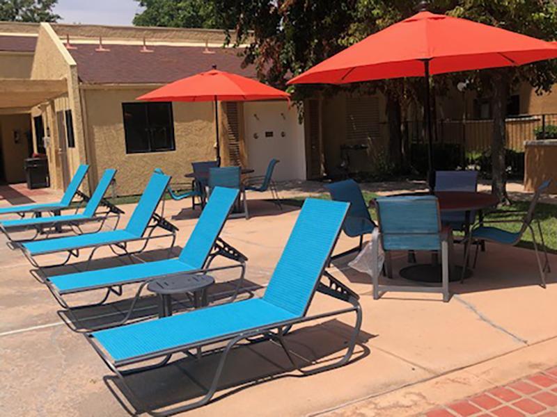 Pool Side Lounge | Estancia Apartments