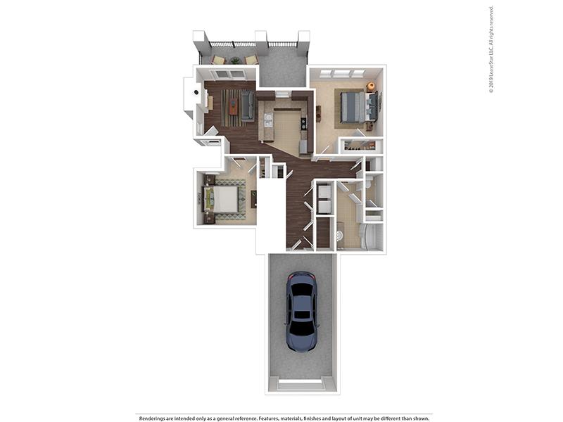 View floor plan image of Kestrel apartment available now