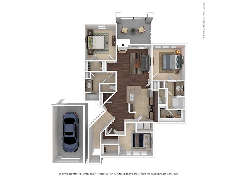 View floor plan image of Ptarmigan apartment available now