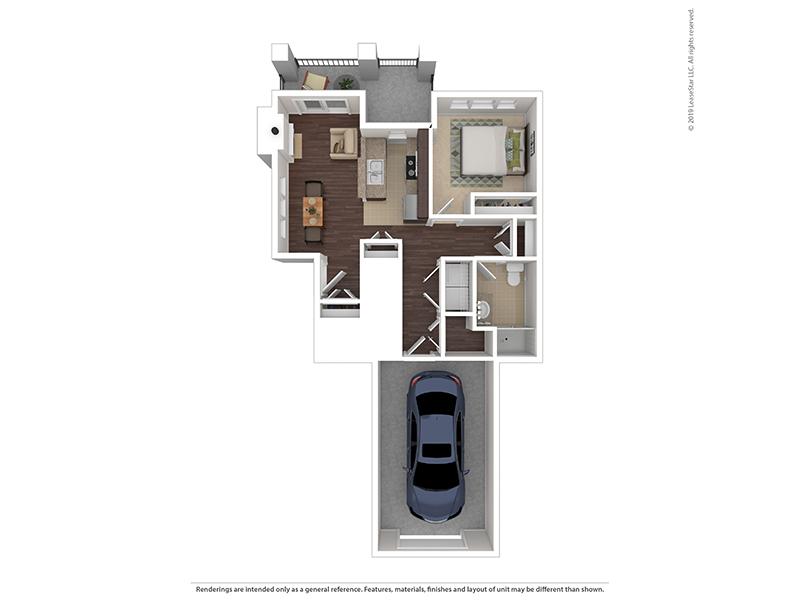 View floor plan image of Teal apartment available now