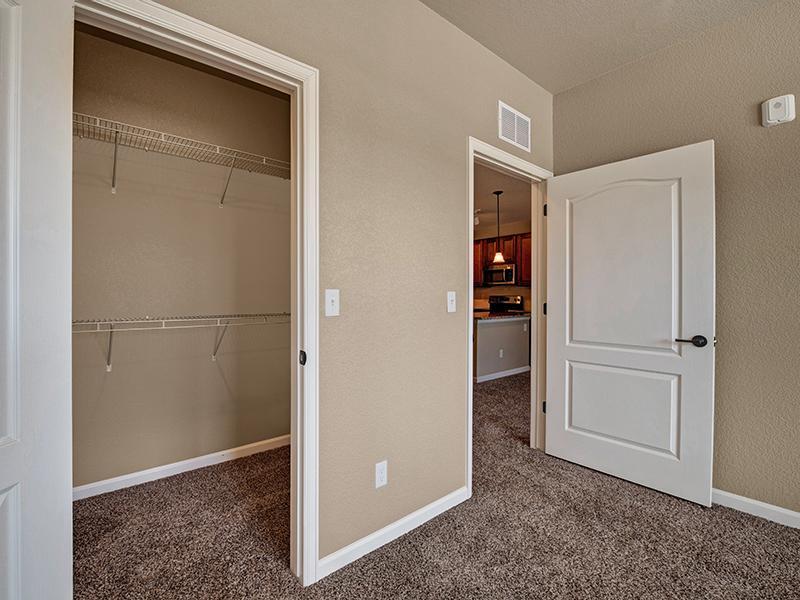 Ample Closet Space | The Highlands at Red Hawk