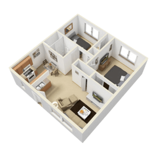 Floorplan for Sienna Place Apartments