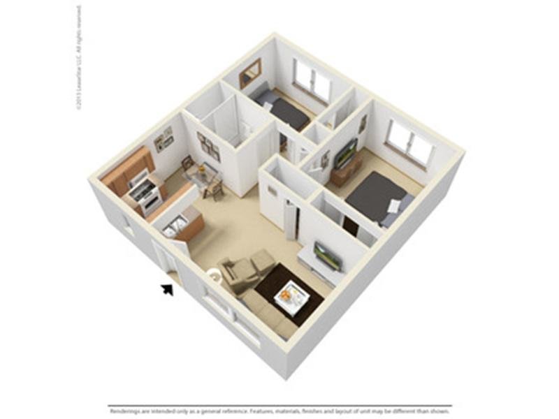 2X1 Floorplan at Sienna Place