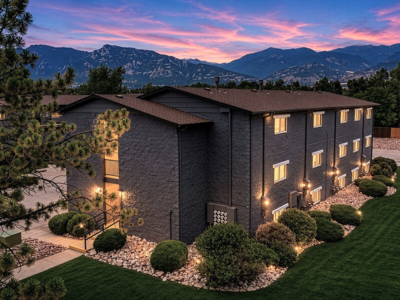 Exterior at Twilight  | Sienna Place
