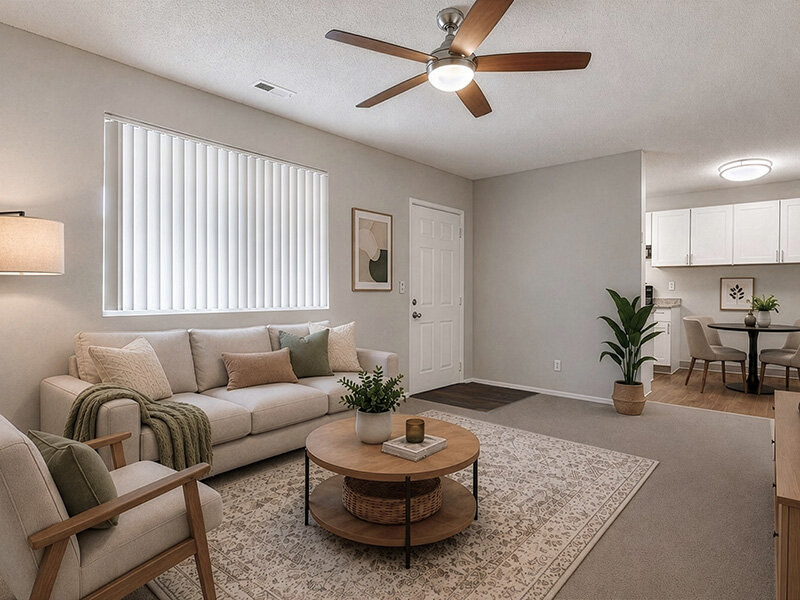 Virtual Staged Living Room | Sienna Place