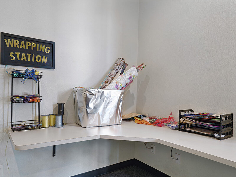 Wrapping Station | Sienna Place