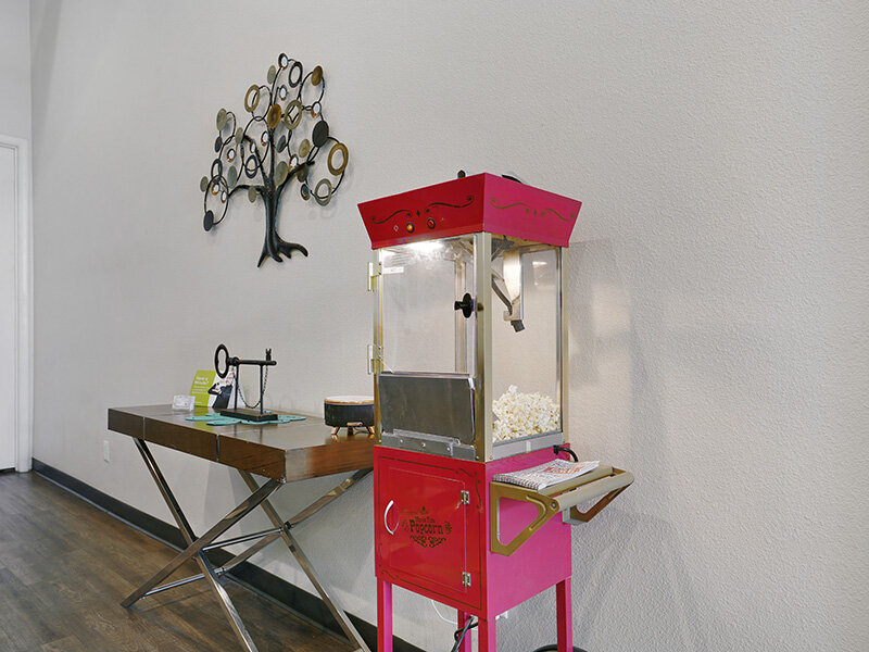 Coffee Bar and Popcorn Maker | Sienna Place