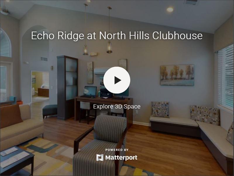 3D Virtual Tour of Echo Ridge at North Hills Apartments