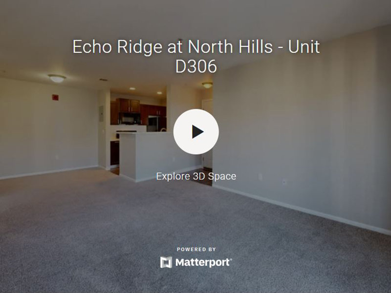 3D Virtual Tour of Echo Ridge at North Hills Apartments