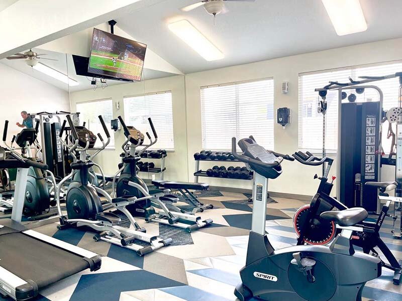 Fitness Center | Echo Ridge at North Hills Apartments in Northglenn, CO
