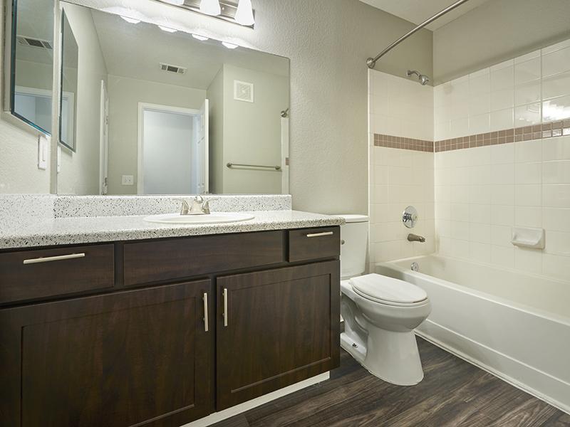 Beautiful Bathroom | Echo Ridge at North Hills Apartments in Northglenn, CO