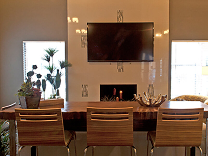 Clubhouse FIreplace | Arabella