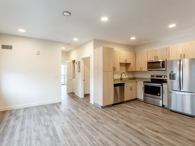 2 Bedroom | Living Room and Kitchen | 759 sq ft