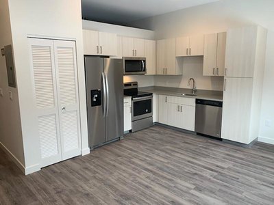 1 Bedroom | Living Room and Kitchen | 582-599 sq ft