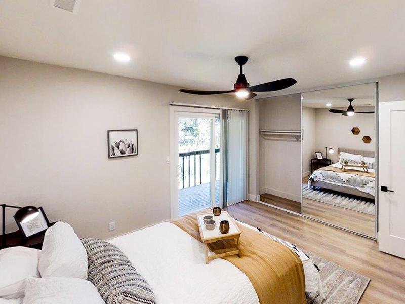Furnished Bedroom | Appian Terrace Apartments in El Sobrante, CA