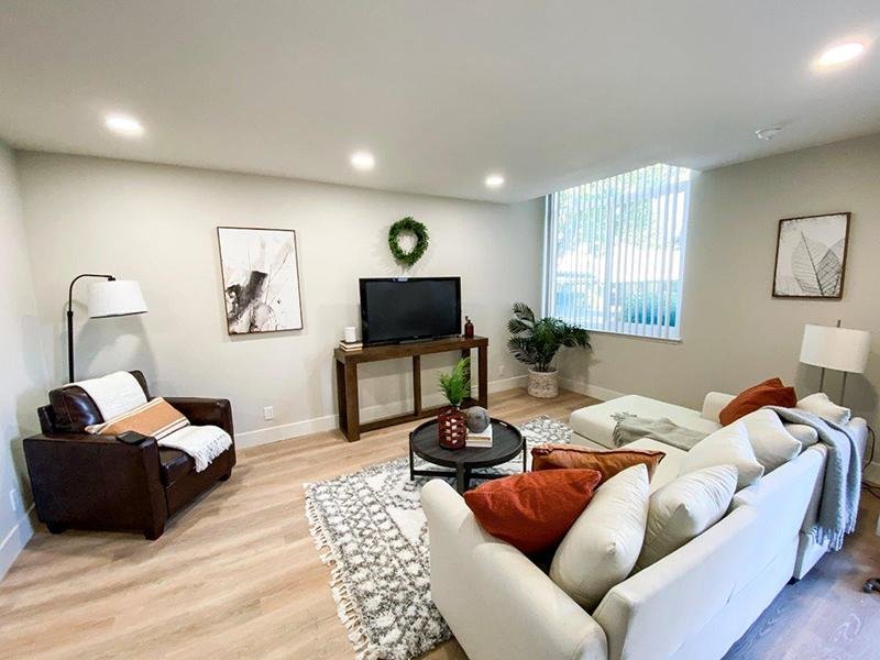 Furnished Living Room | Appian Terrace Apartments in El Sobrante, CA