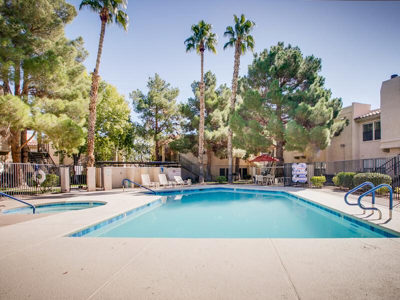 Pool | Village of Santo Domingo Apartments in Las Vegas, NV