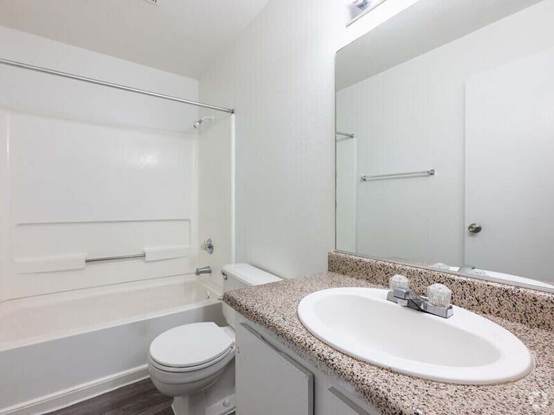 Bathroom | Brookstone Apartments in Las Vegas