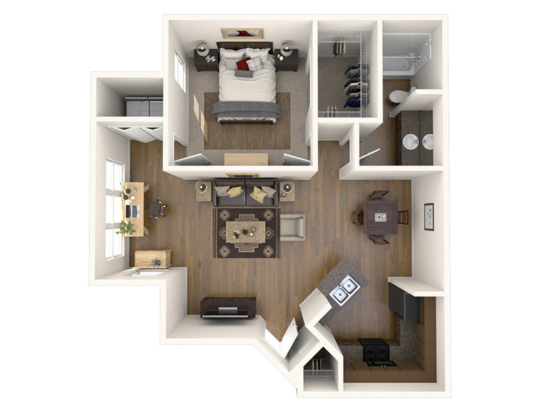 View floor plan image of The Balboa apartment available now