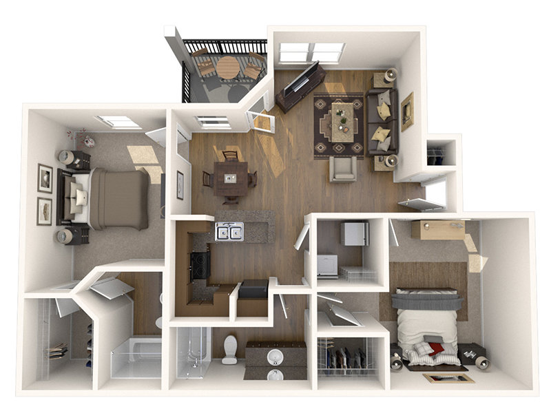 View floor plan image of The Catalina apartment available now