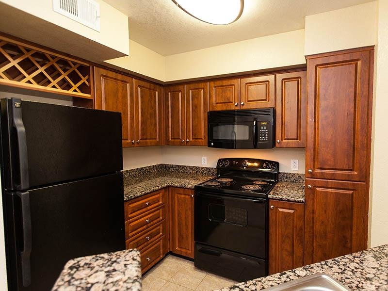 Fully Equipped Kitchen | Tower at Tropicana in Las Vegas