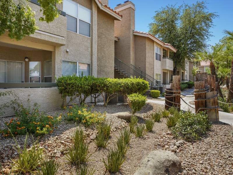 Apartment Exterior | Towers at Tropicana