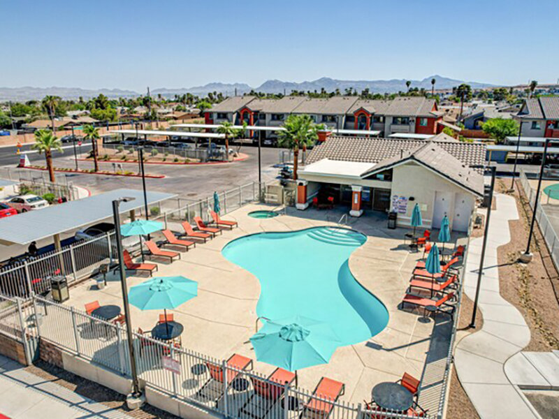Swimming Pool | Sunrise at Tropicana in Las Vegas, NV