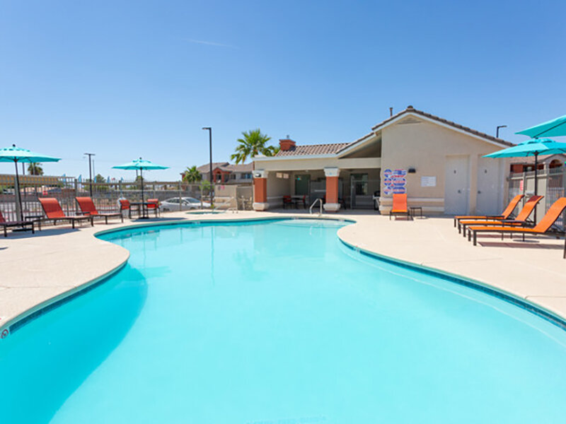 Outdoor Pool | Sunrise at Tropicana in Las Vegas, NV