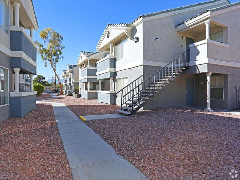 Building Exterior | Cypress Springs in Las Vegas