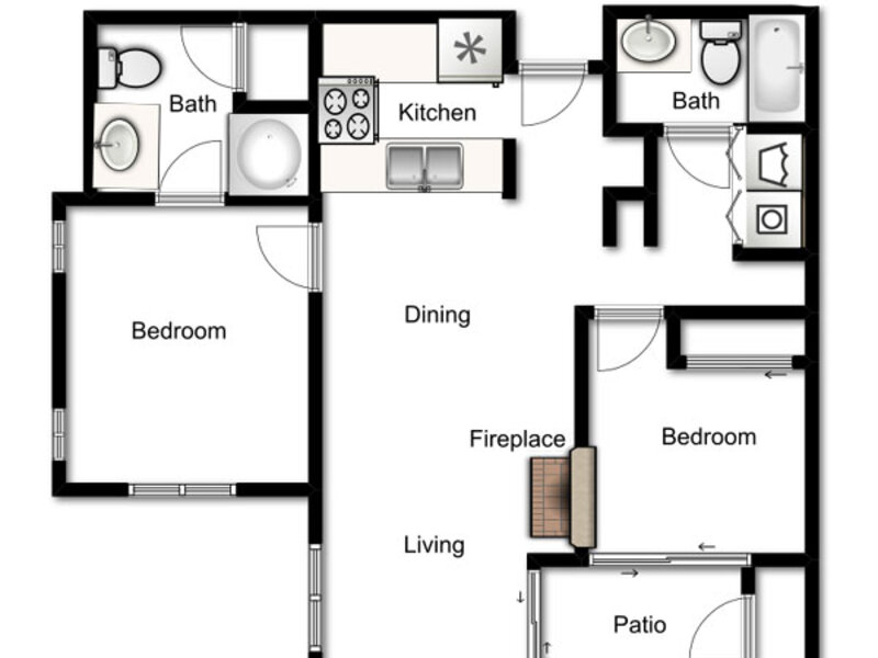 Two Bedrooms