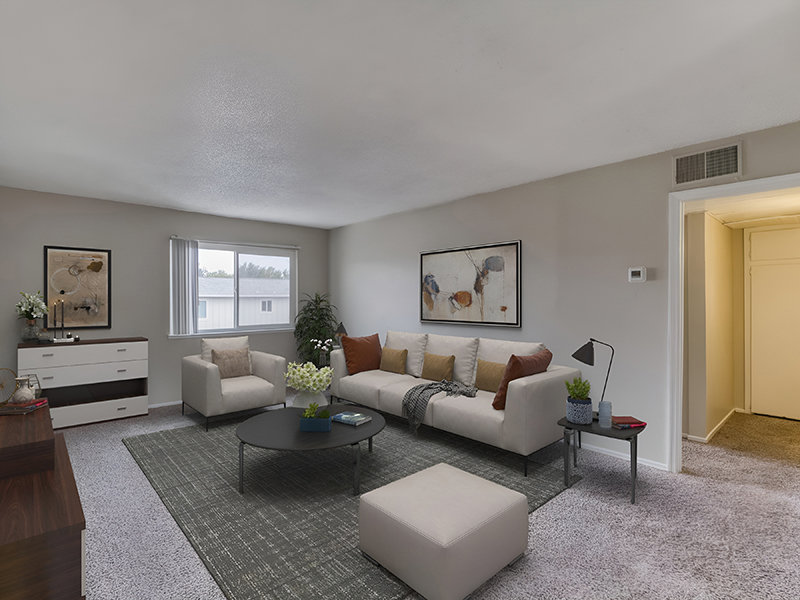 Spacious Living Room | Peaks at the Park