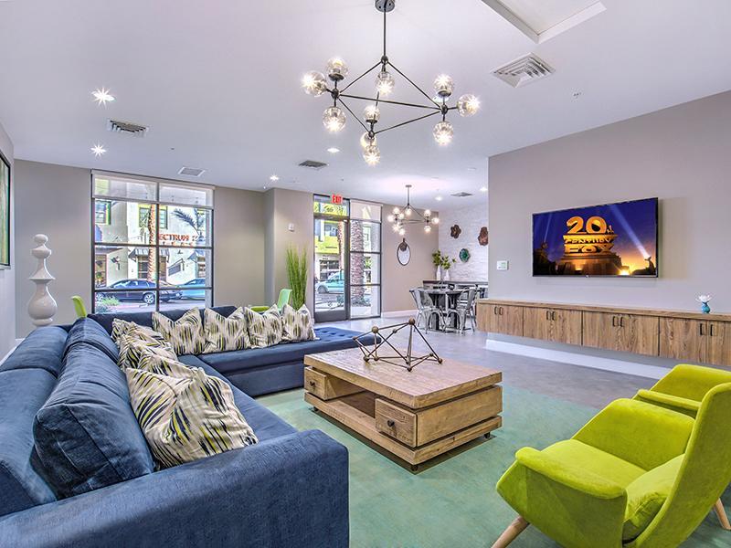 Clubhouse | Theater | Spectrum Apartments