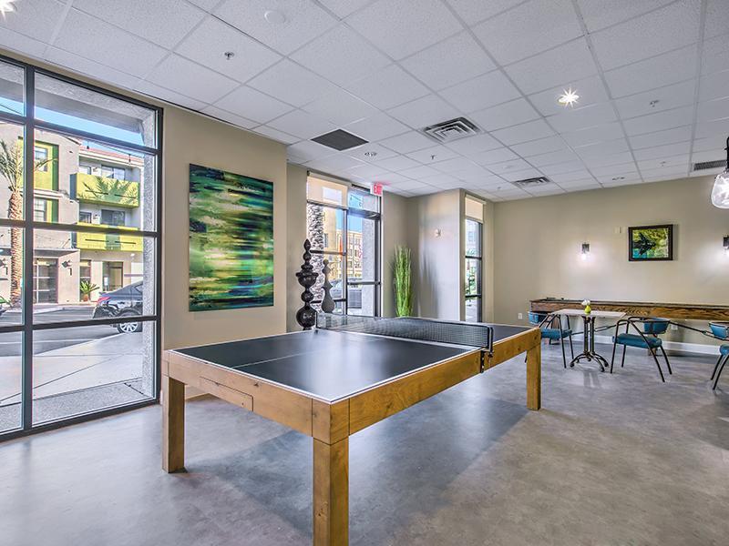 Game Room | Ping Pong | Spectrum Apartments