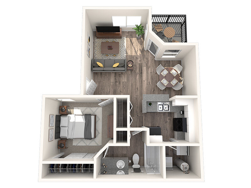 1 Bedroom 1 Bath
