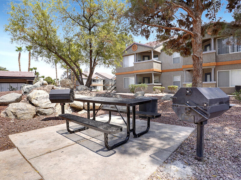 Exterior BBQ Area | 20 Fifty One Apartments