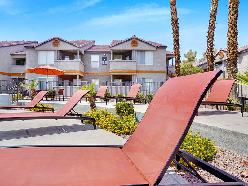 Exterior Lounge Area | 20 Fifty One Apartments