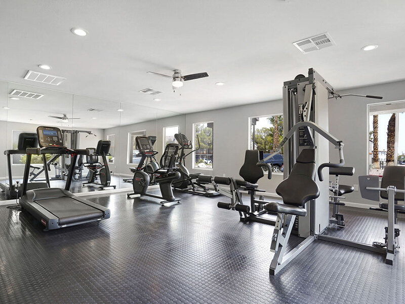 Spacious Fitness Room | 20 Fifty One Apartments