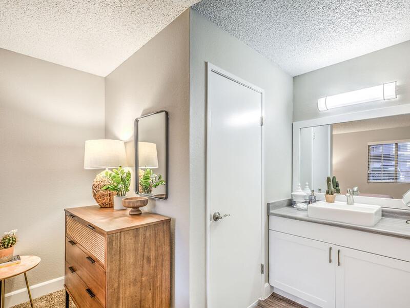 Bathroom Vanity | Mojave Flats | Apartments in Las Vegas