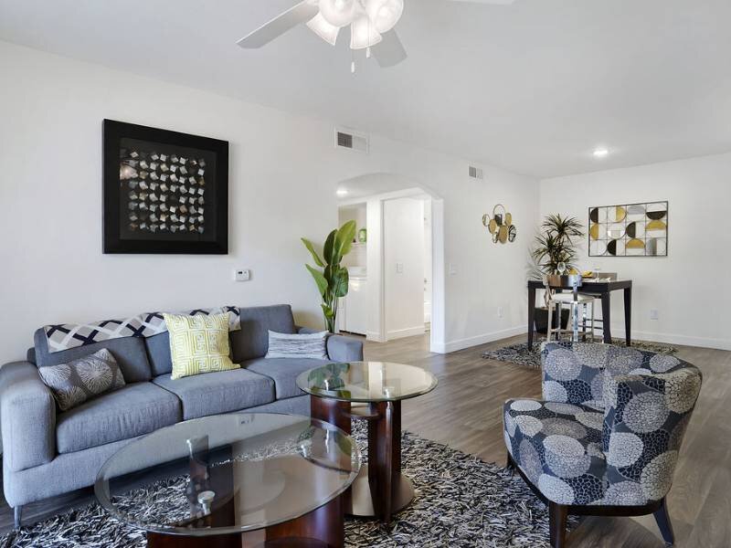 Living Room | Avion at Sunrise Mountain Apartments