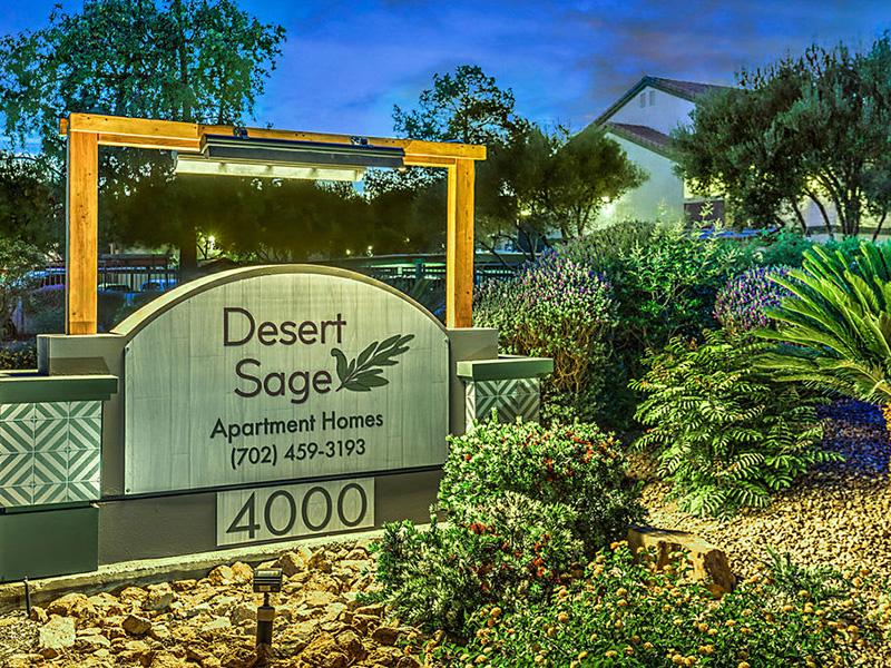 Beautiful Landscaping | Desert Sage Apartments in Las Vegas, NV