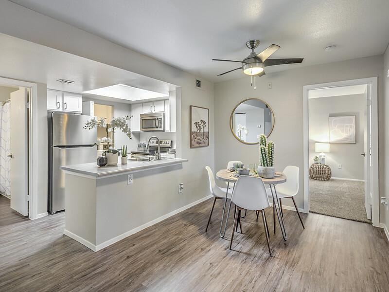 Dining Room and Kitchen | Desert Sage Apartments