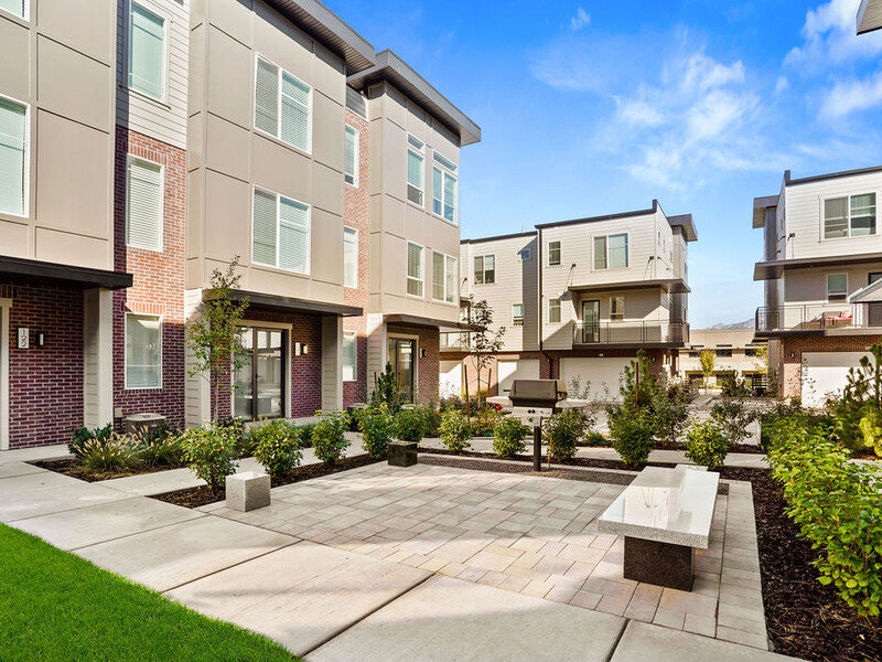Townhome Courtyard | Current by Lotus