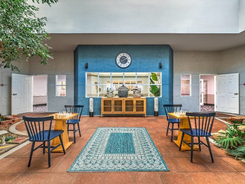 Chess Tables | River Run Senior Apartments