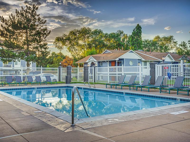 Sparkling Pool | Creekview Apartments in Midvale, UT