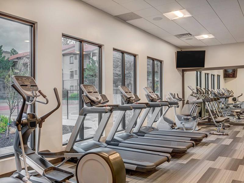 Treadmills | Santa Fe at Cottonwood Apartments in Cottonwood Heights, UT