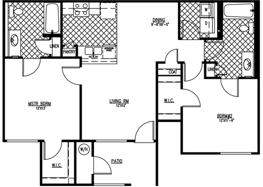 Parkway Townhomes Floorplan Image