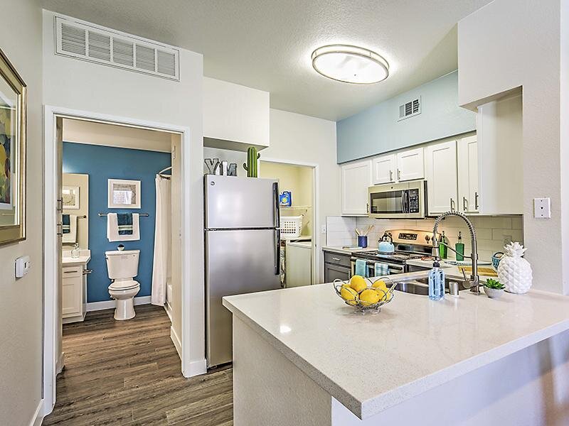 Apartment Kitchen | Palms at Peccole Ranch Apartments in Las Vegas NV