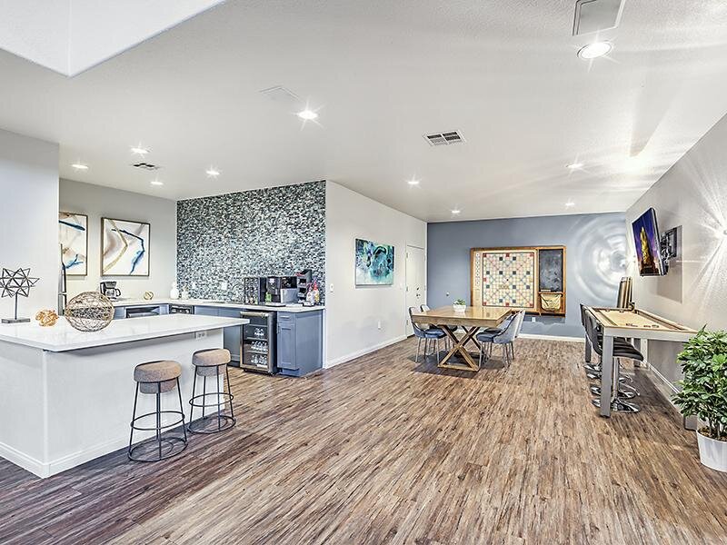 Club House Interior | Palms at Peccole Ranch Las Vegas Apartments